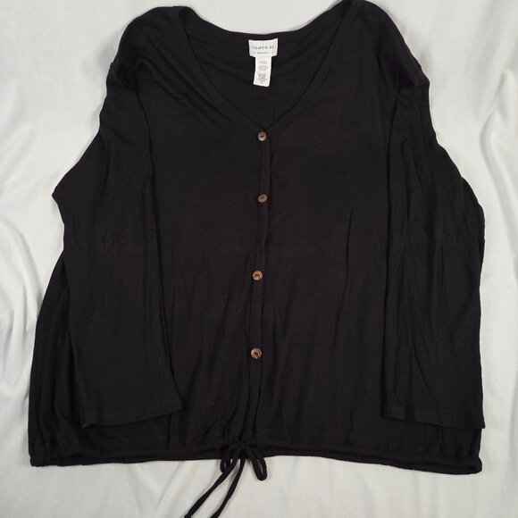 Homegirl Society Tops - Homegirl Society Black Long Sleeve Top